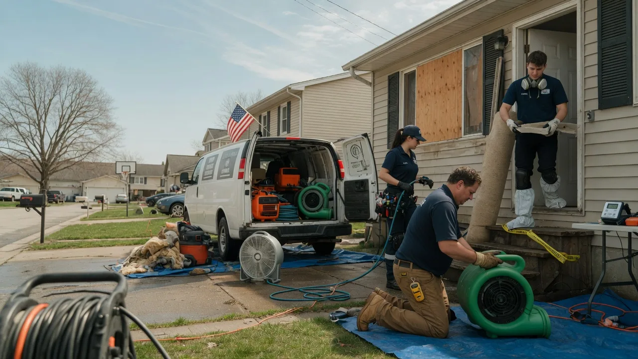 Water Damage Restoration in Fruitland, MD near me